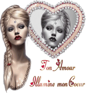 Gif animé amour hilumine mob coeir